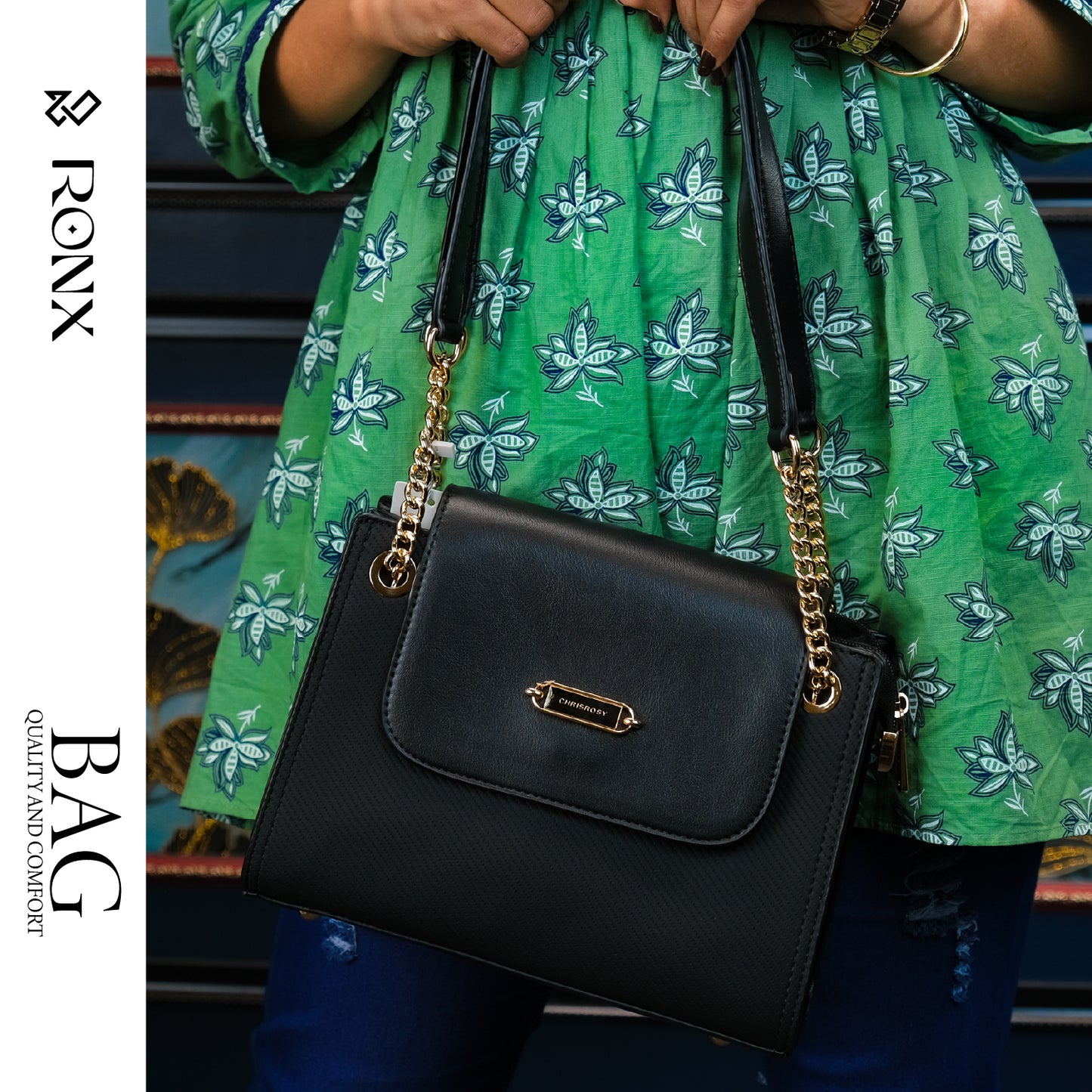 Amber Elegance Bag