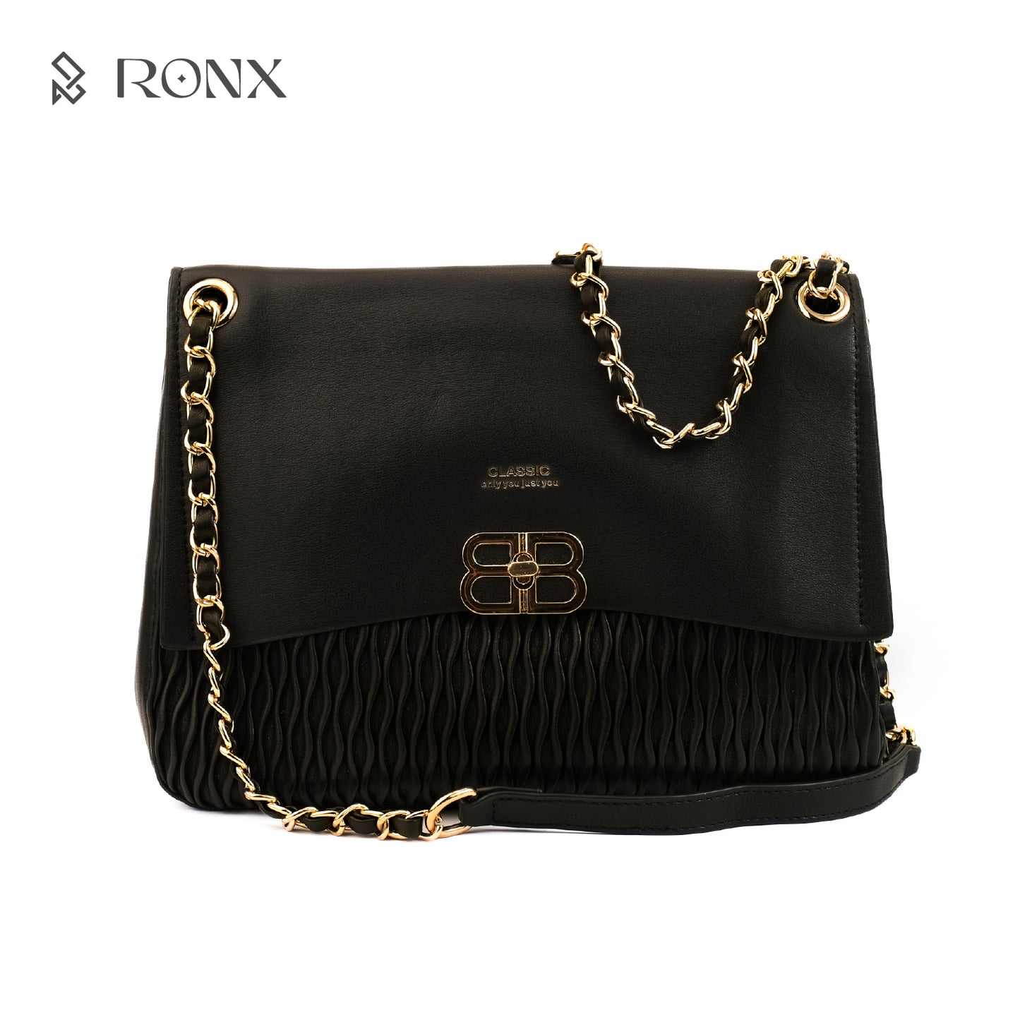 Golden Bloom Bag