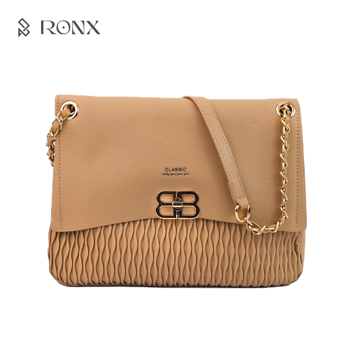 Golden Bloom Bag