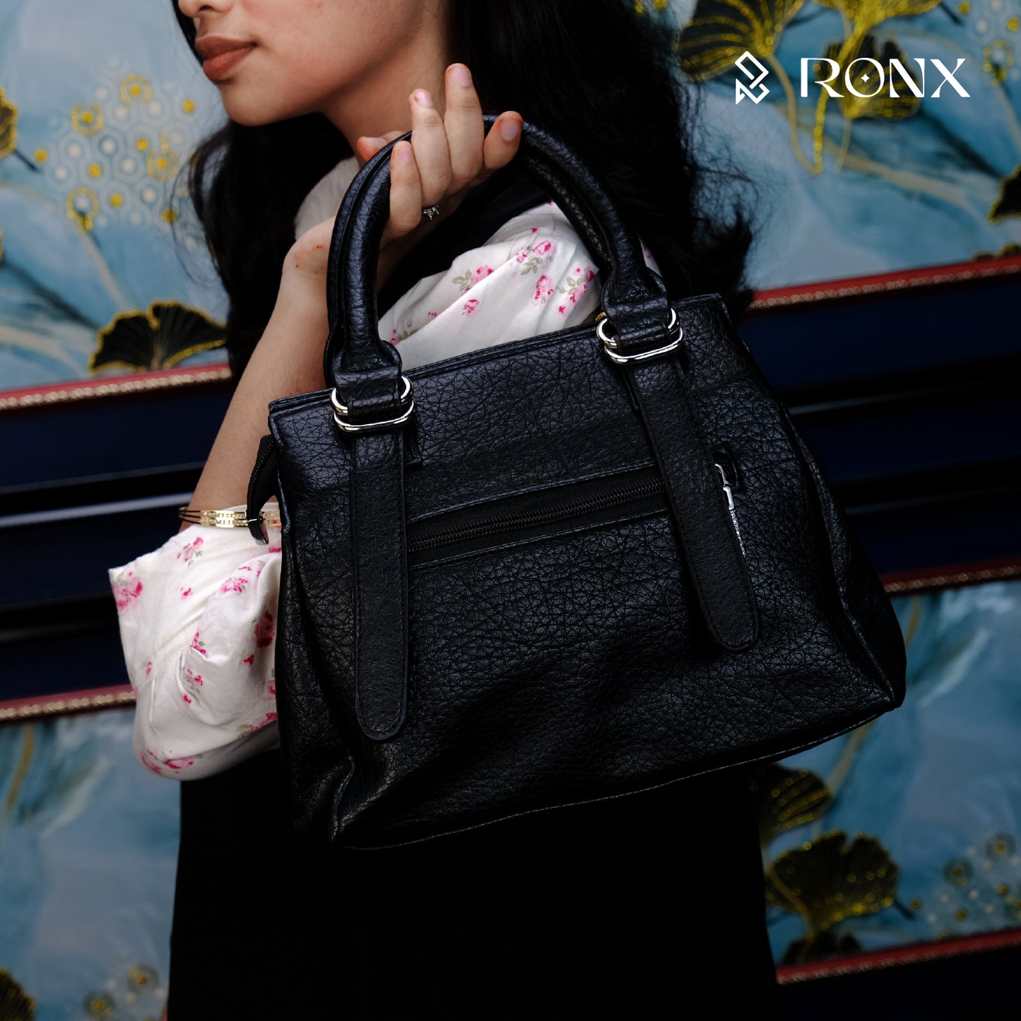 Lattice Luxe Handbag