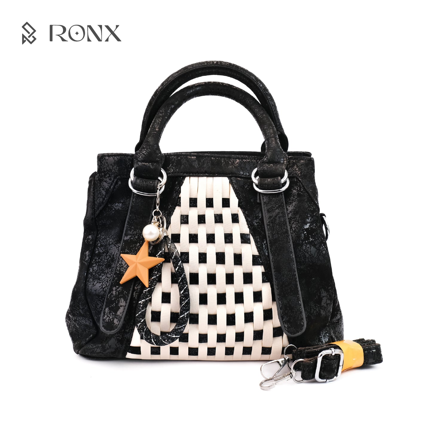Lattice Luxe Handbag