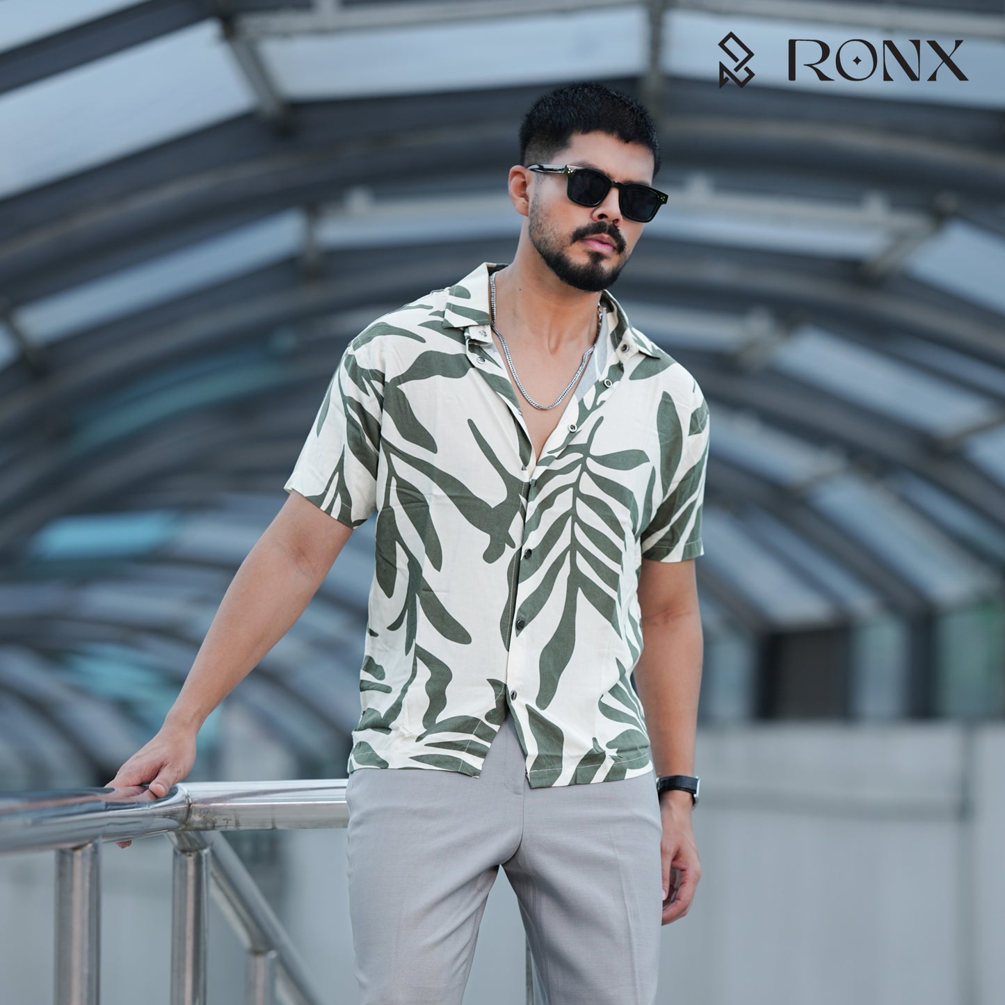 Green Tropics Shirt