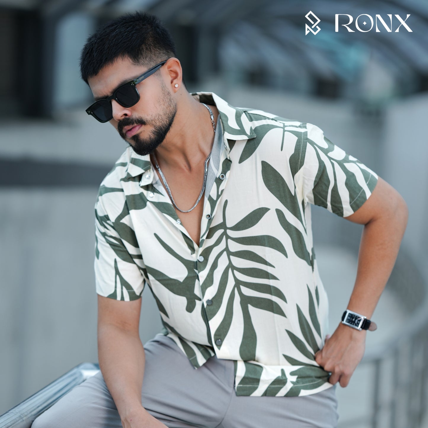 Green Tropics Shirt