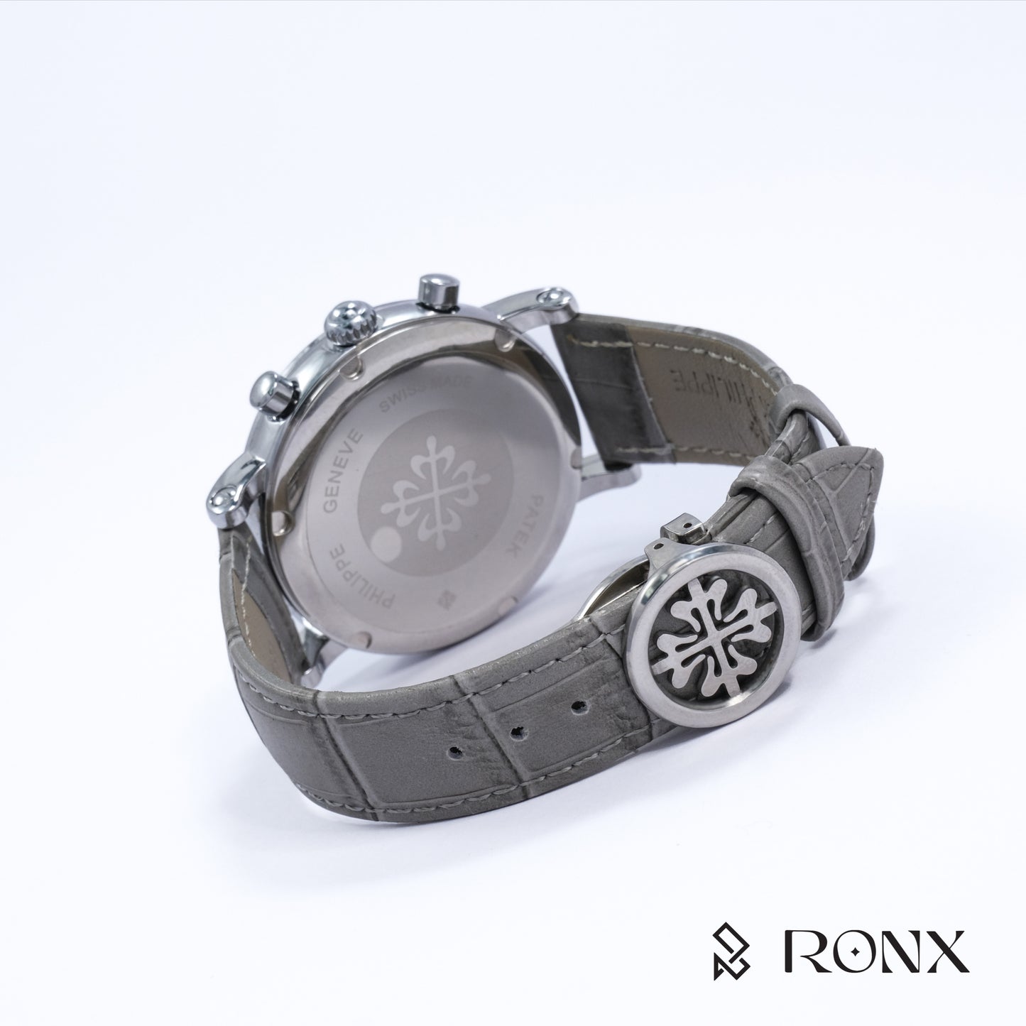 Classic Chronograph Leather Watch