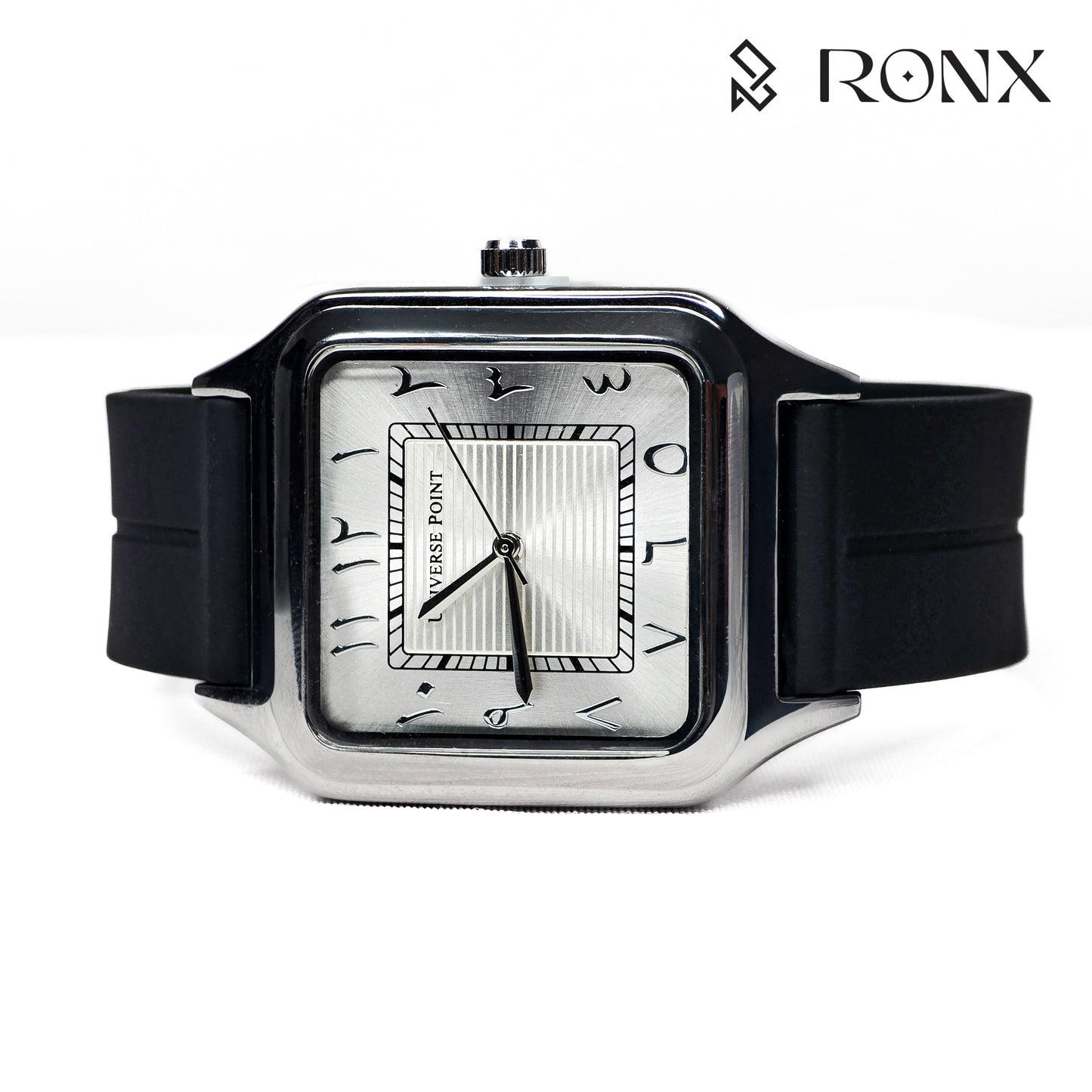 Universe Point Arabix Silver Watch