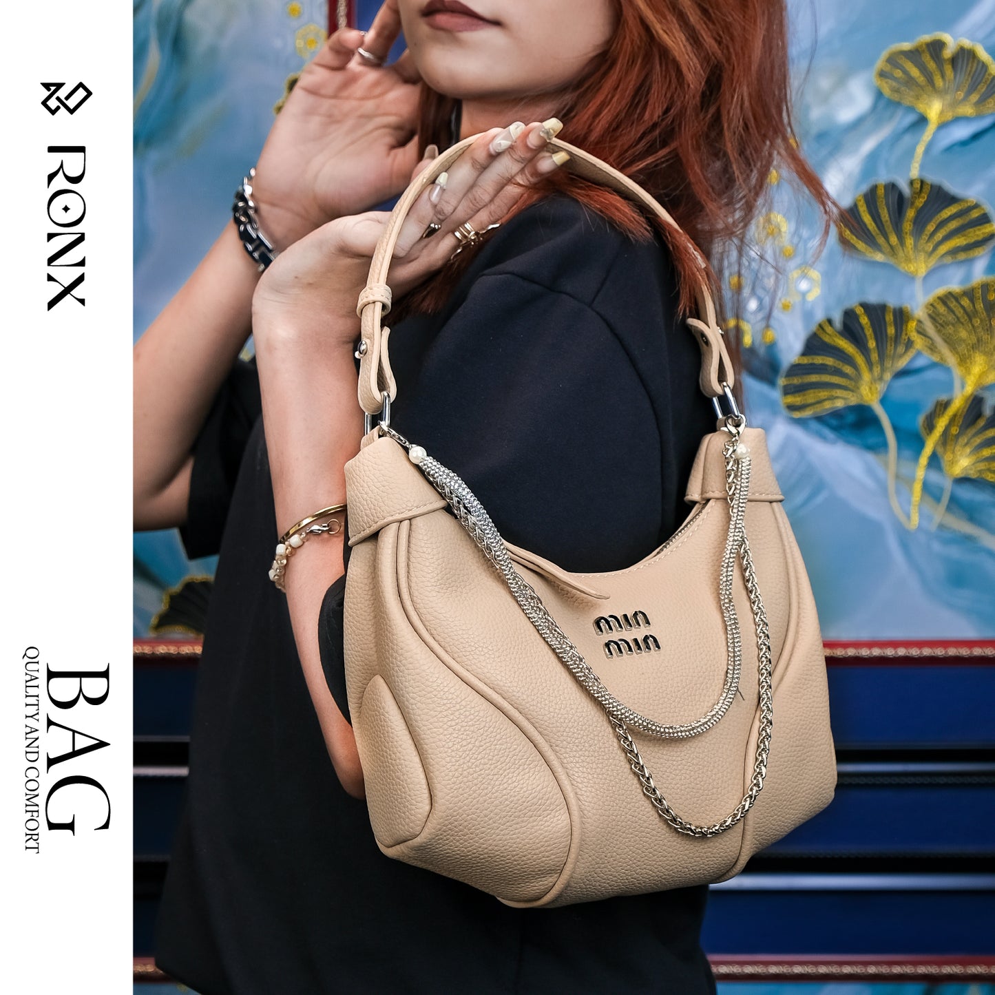 Sandstone Elegance Tote Bag