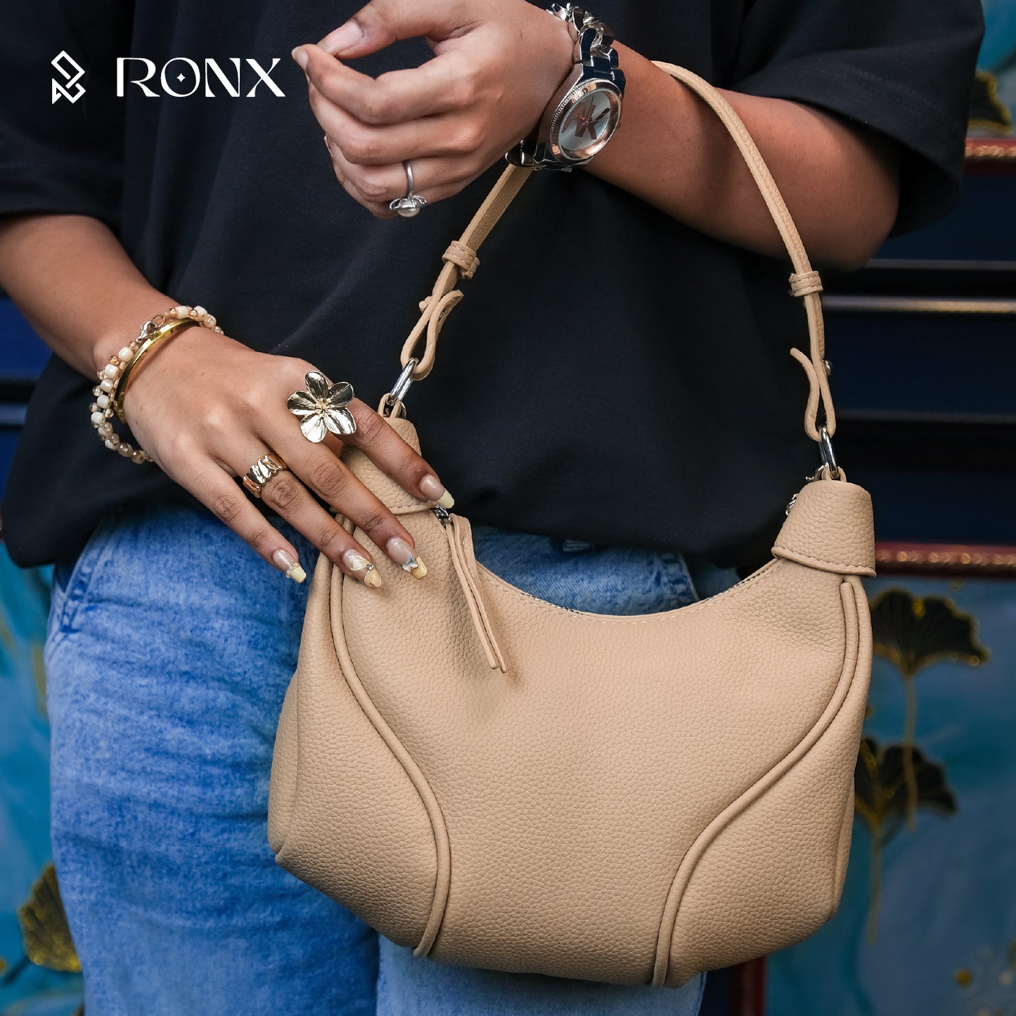 Sandstone Elegance Tote Bag