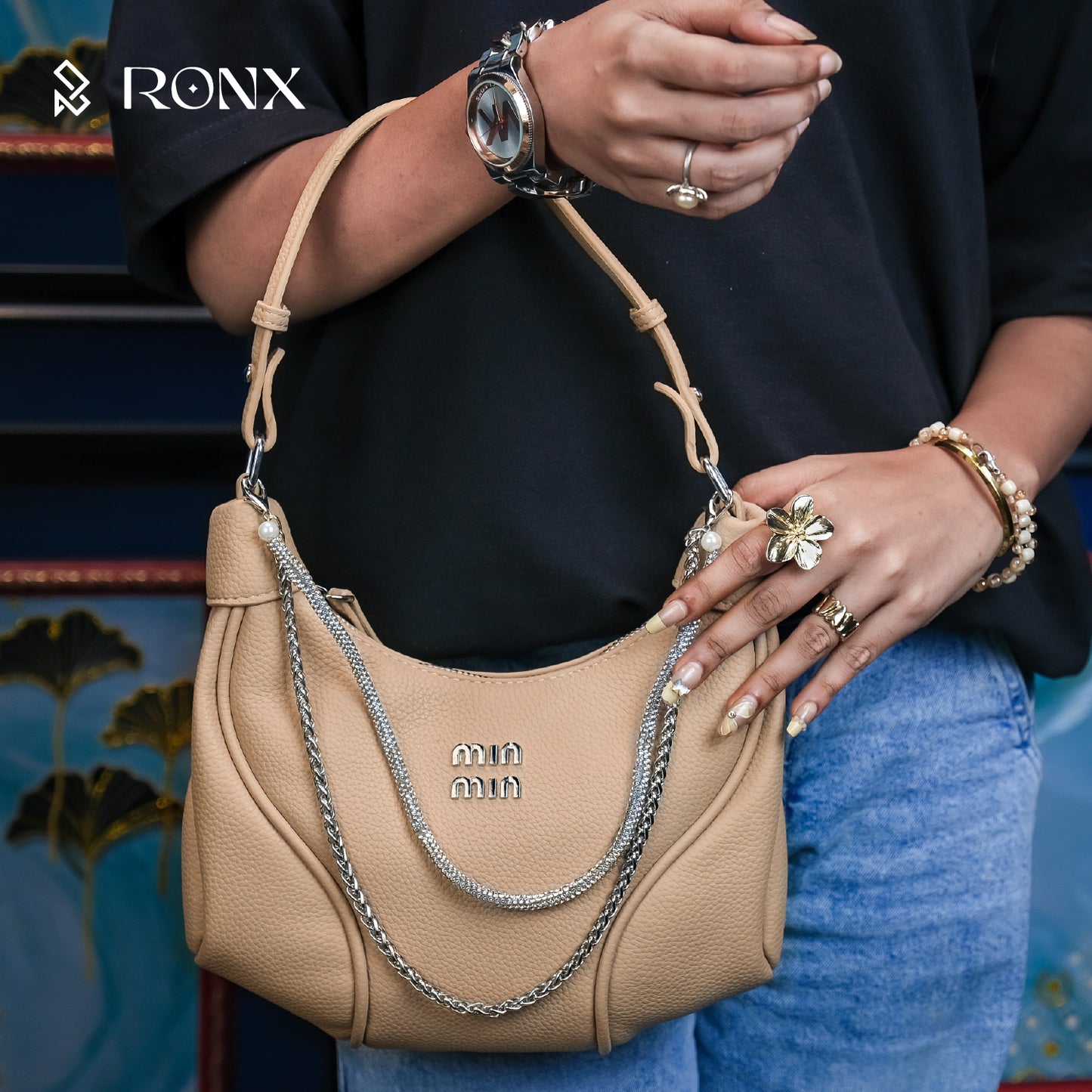 Sandstone Elegance Tote Bag