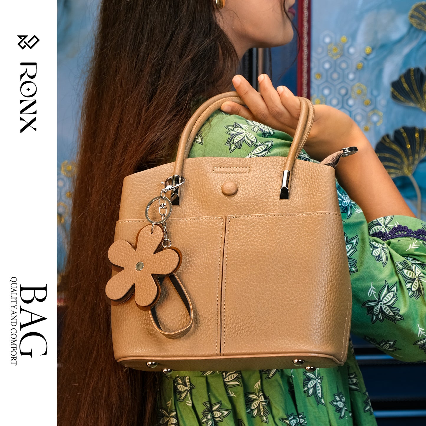 Sunflower Bucket Handbag-11