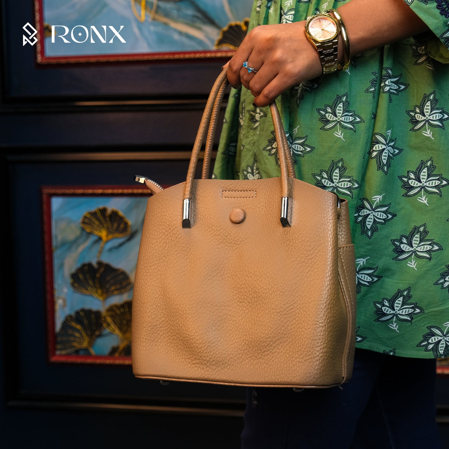Sunflower Bucket Handbag-12