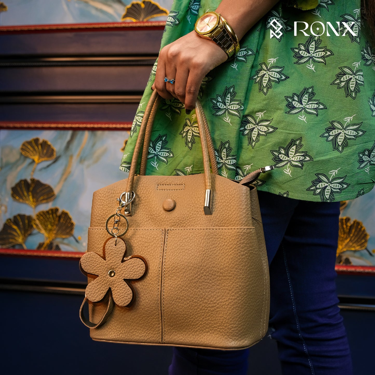 Sunflower Bucket Handbag-13