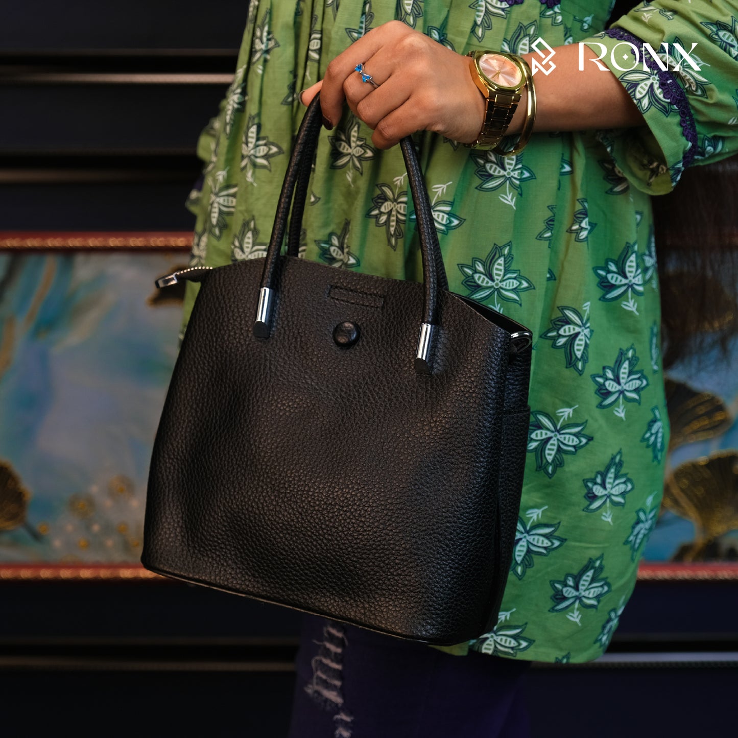 Sunflower Bucket Handbag-7