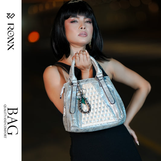 Lattice Luxe Handbag