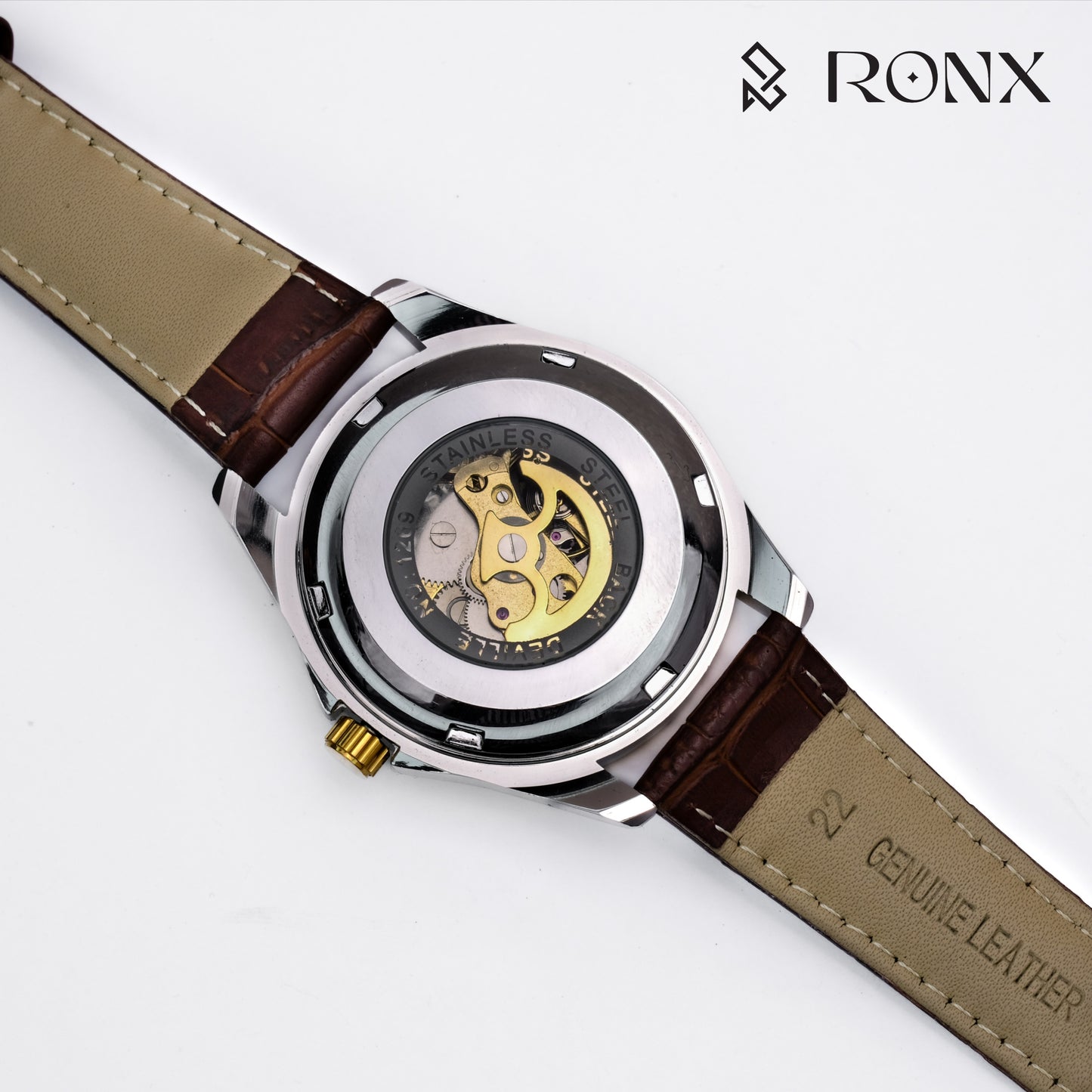 Automatic Rolex Open Heart Watch