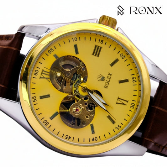 Automatic Rolex Open Heart Watch