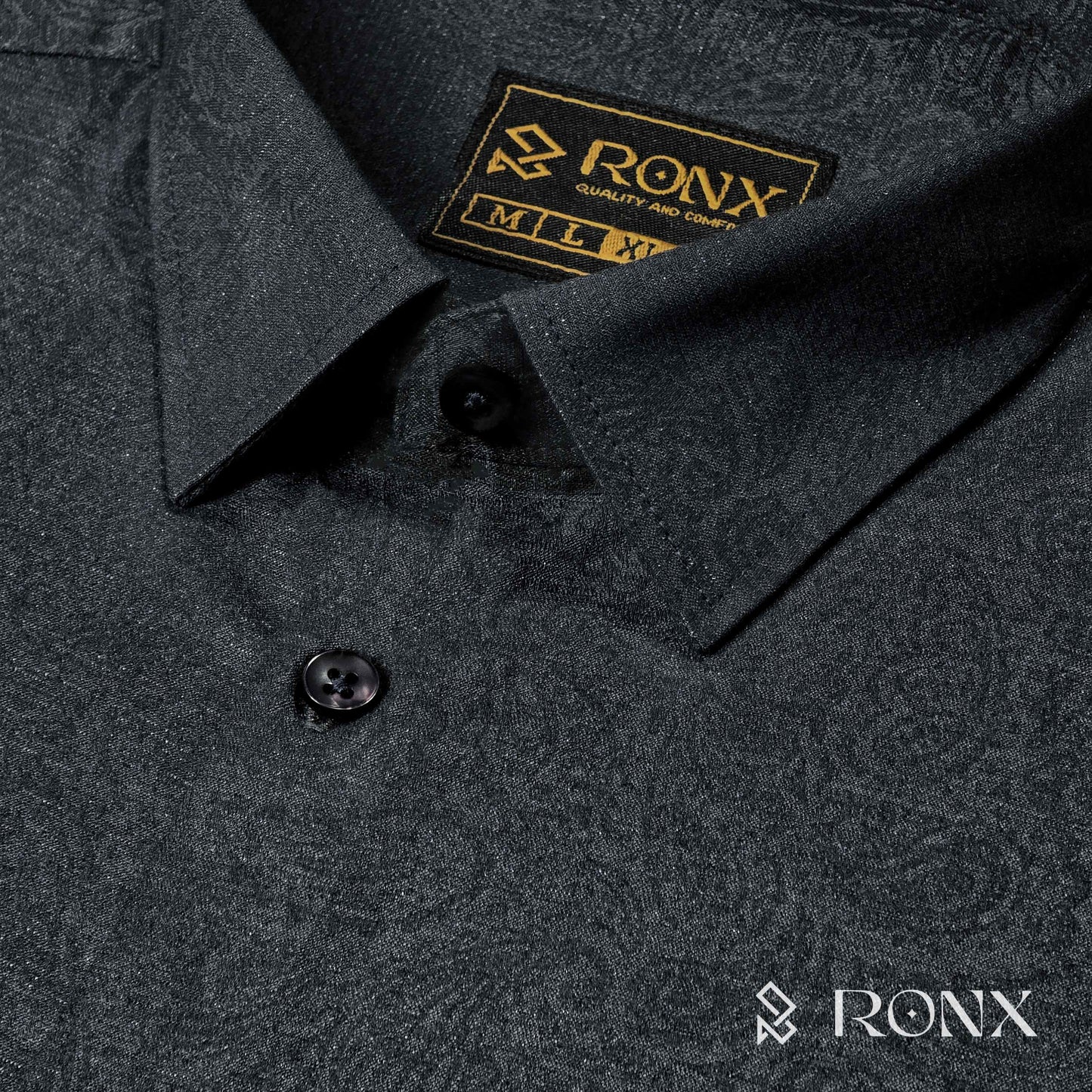 Graphite Premium Shirt - Chinese Fabrics