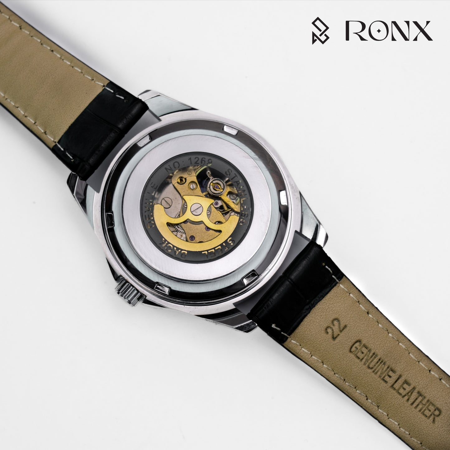 OnyxWinds Open-Heart Automatic Watch