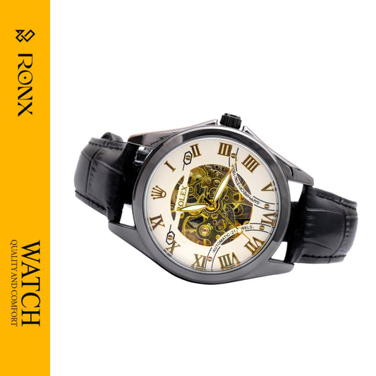 OnyxWinds Open-Heart Automatic Watch