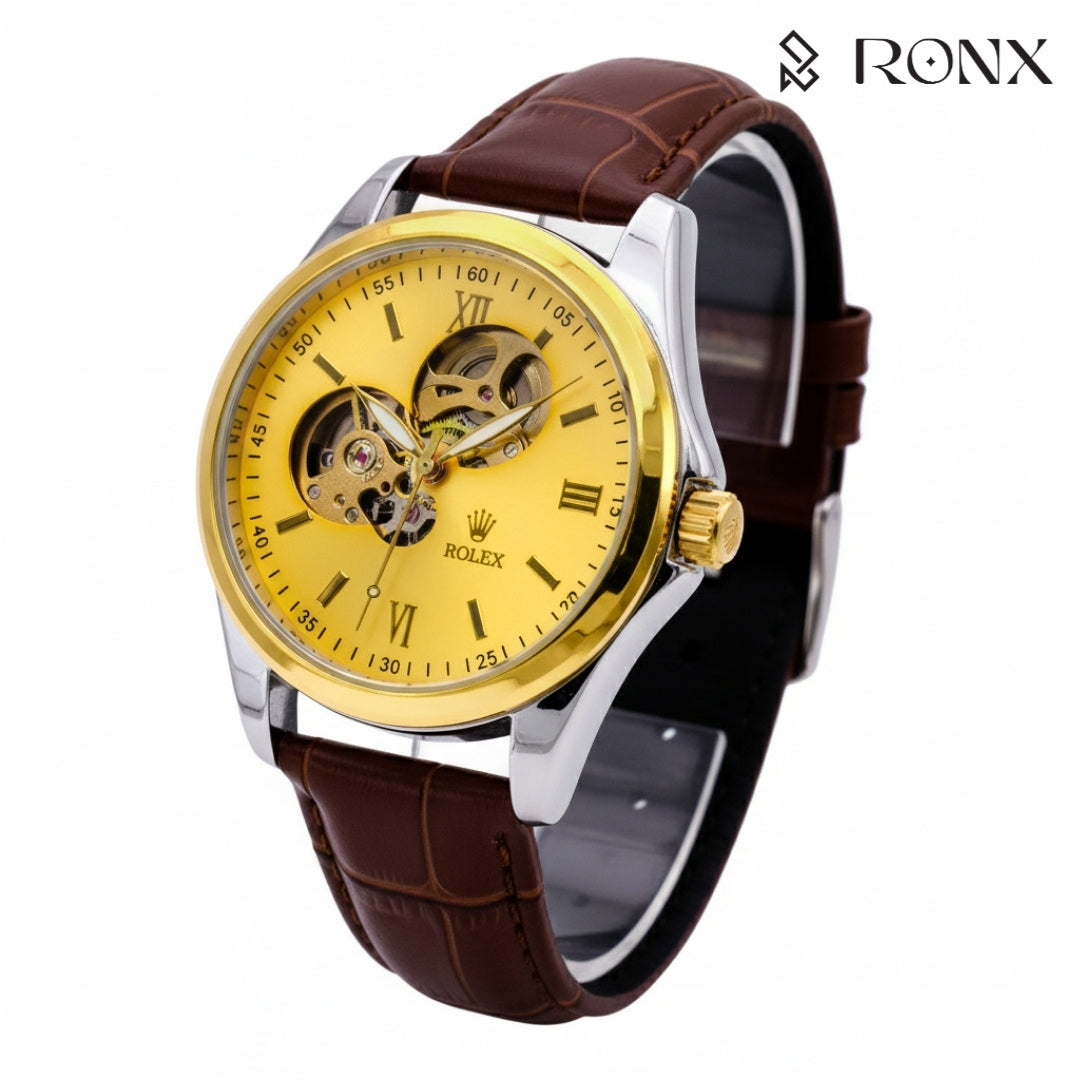 Automatic Rolex Open Heart Watch