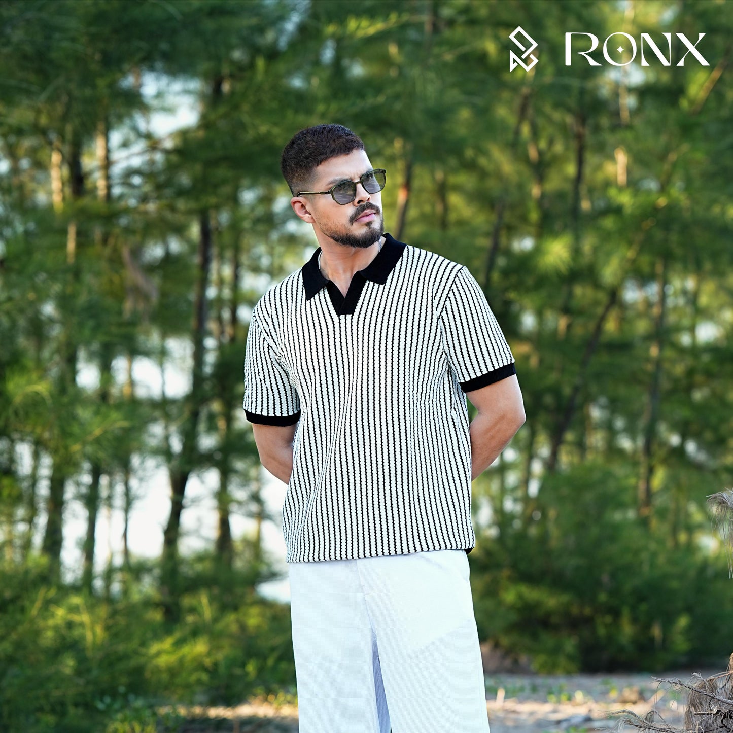 DualTone Knit Polo
