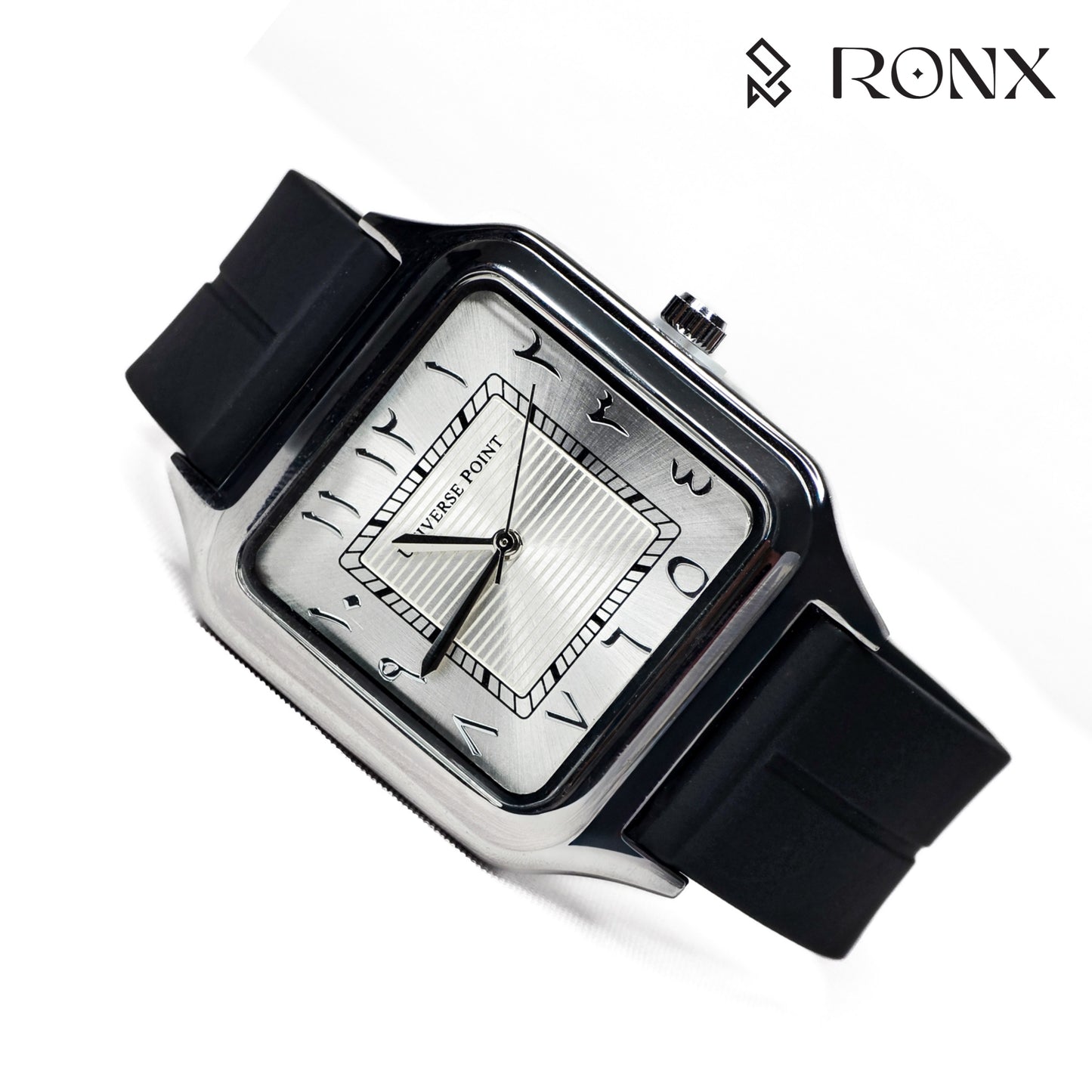 Universe Point Arabix Silver Watch