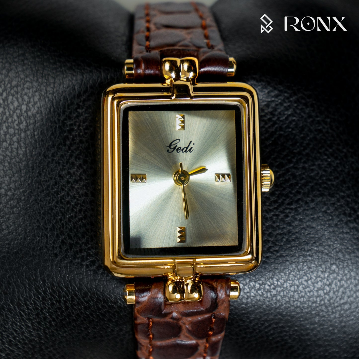 GEDI Timeless Square Quartz Watch