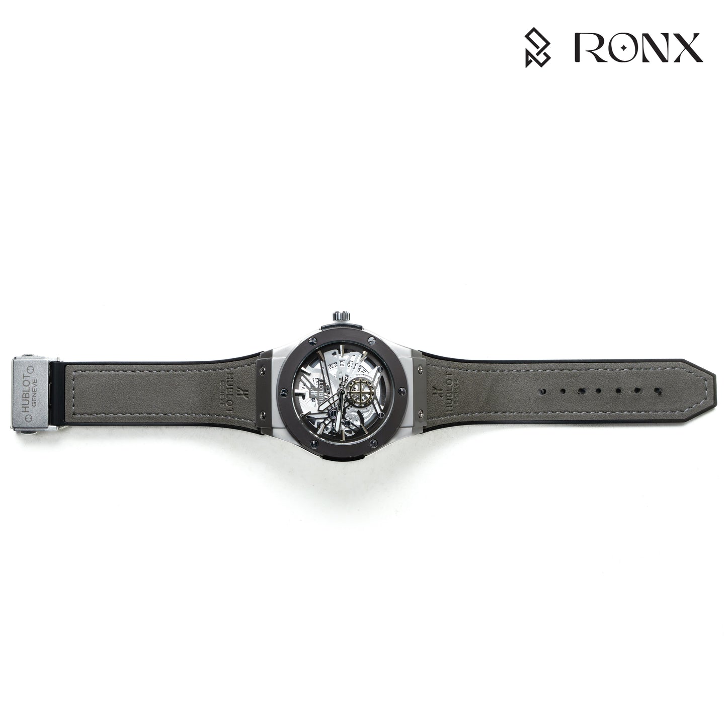 Hublot Classic Fusion - Skeleton Dial & Rubber Strap